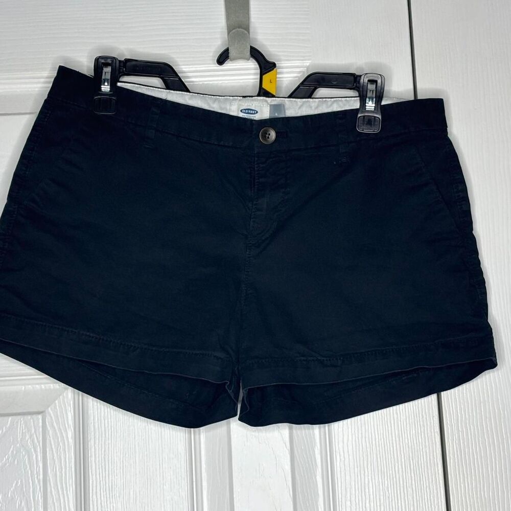 Size 4 Old Navy Women’s Black Cotton Shorts  Casual Everyday